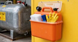 spill kits near generators