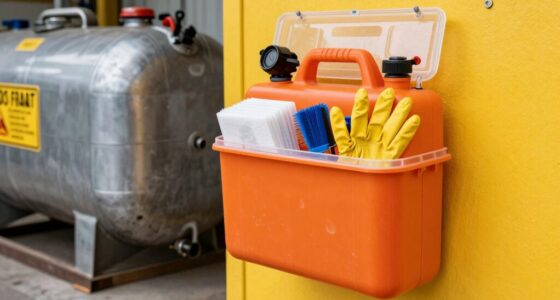 spill kits near generators