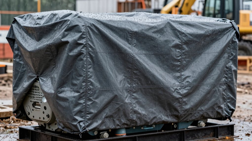 weather resistant uv protected generator cover