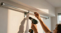 I’m Putting a Curtain Rod on My Entryway Wall (It’s a Smart Storage Trick!)