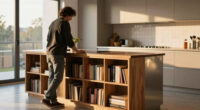 This Stylish IKEA BILLY Hack Looks Like a High-End Kitchen Island