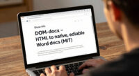 Show HN: DOM-docx – HTML to native, editable Word docs (MIT)