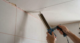 This Bath Had Peeling Molding, a Drop Ceiling, and Pink Grout — Now It's Classic