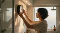 I Moved A Clock To My Bathroom, And It Changed My Morning Routine Forever