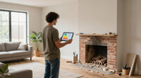 They Removed The Living Room’s Brick Fireplace — And They Don’t Regret It