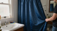 A $10,000 Plumbing Problem Led Me To A $328 Shower Curtain I Love