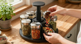 I’ll Never Use An Ordinary Spice Rack Again After Seeing This One