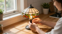T.J. Maxx Is Selling Out Of This Tiffany-Inspired Accent Lamp