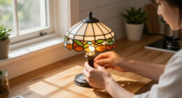 T.J. Maxx Is Selling Out Of This Tiffany-Inspired Accent Lamp