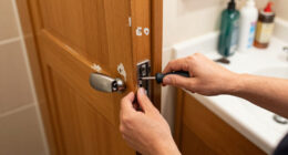 Two Doors Made This Bathroom Feel Awkward — So One Of Them Had To Go