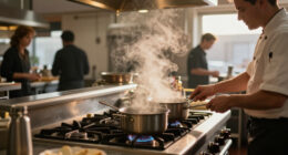 Gas Stoves Put Restaurant Cooks’ Health At Risk, New Study Finds