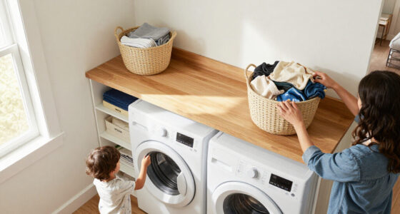 I Designed A Tiny Laundry Room For My Family Of 4 – These Clever Storage Ideas Keep It Clutter-free