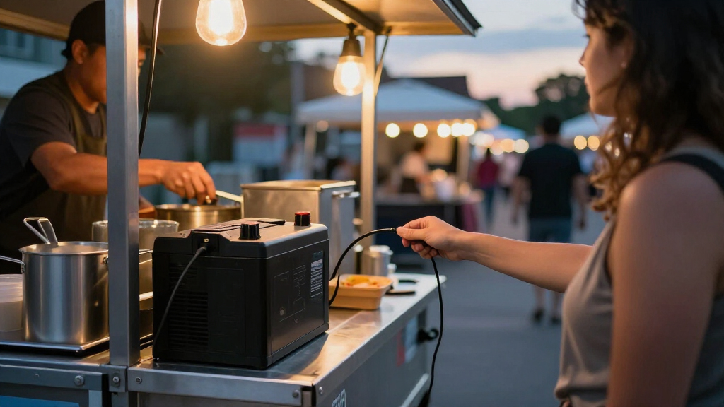 This Startup Helps Food Carts Switch Loud, Dirty Generators For Batteries